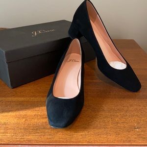 Black Suede Classic Jules Pump • never worn •